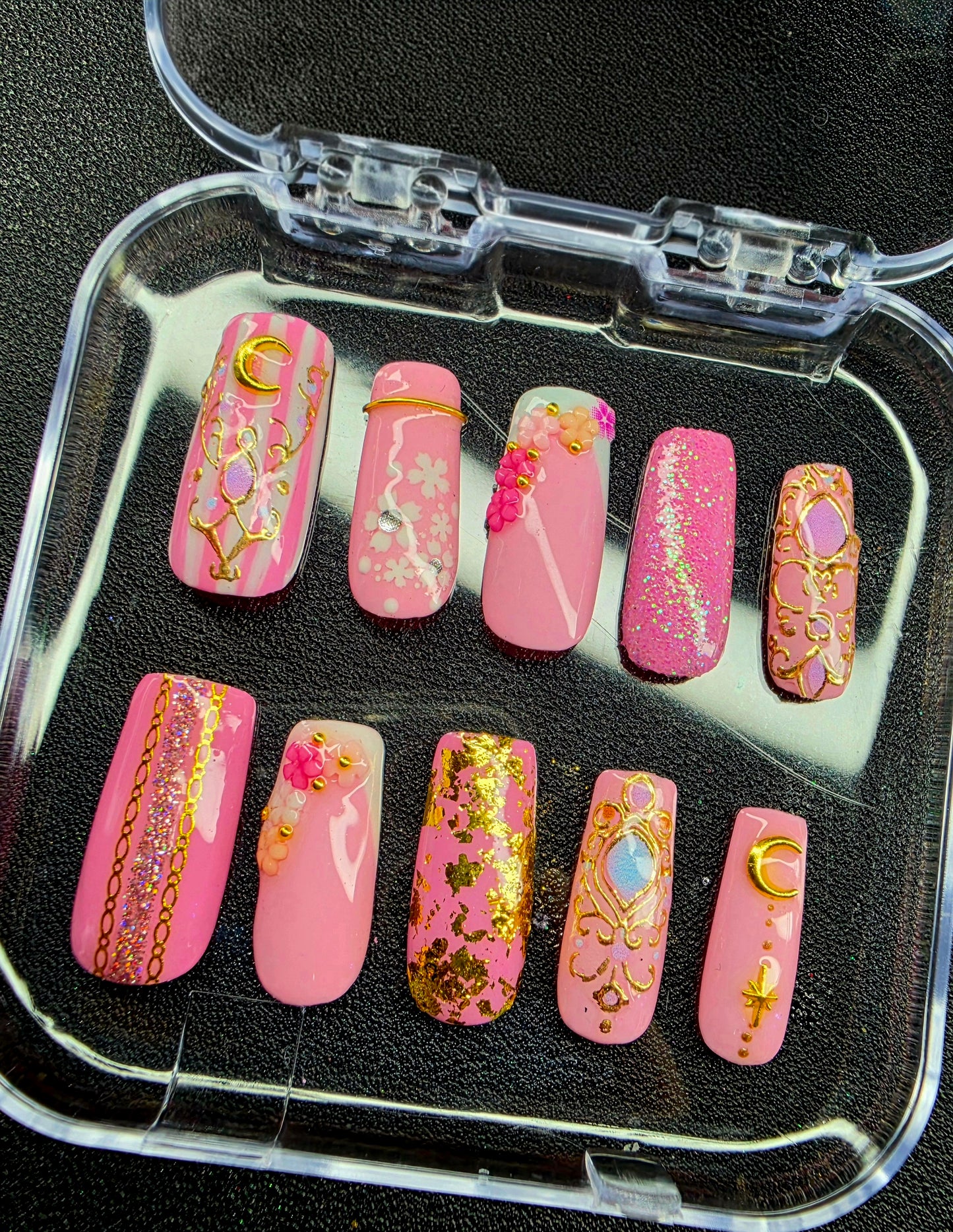 Hand crafted Press on nails (Copy 4)