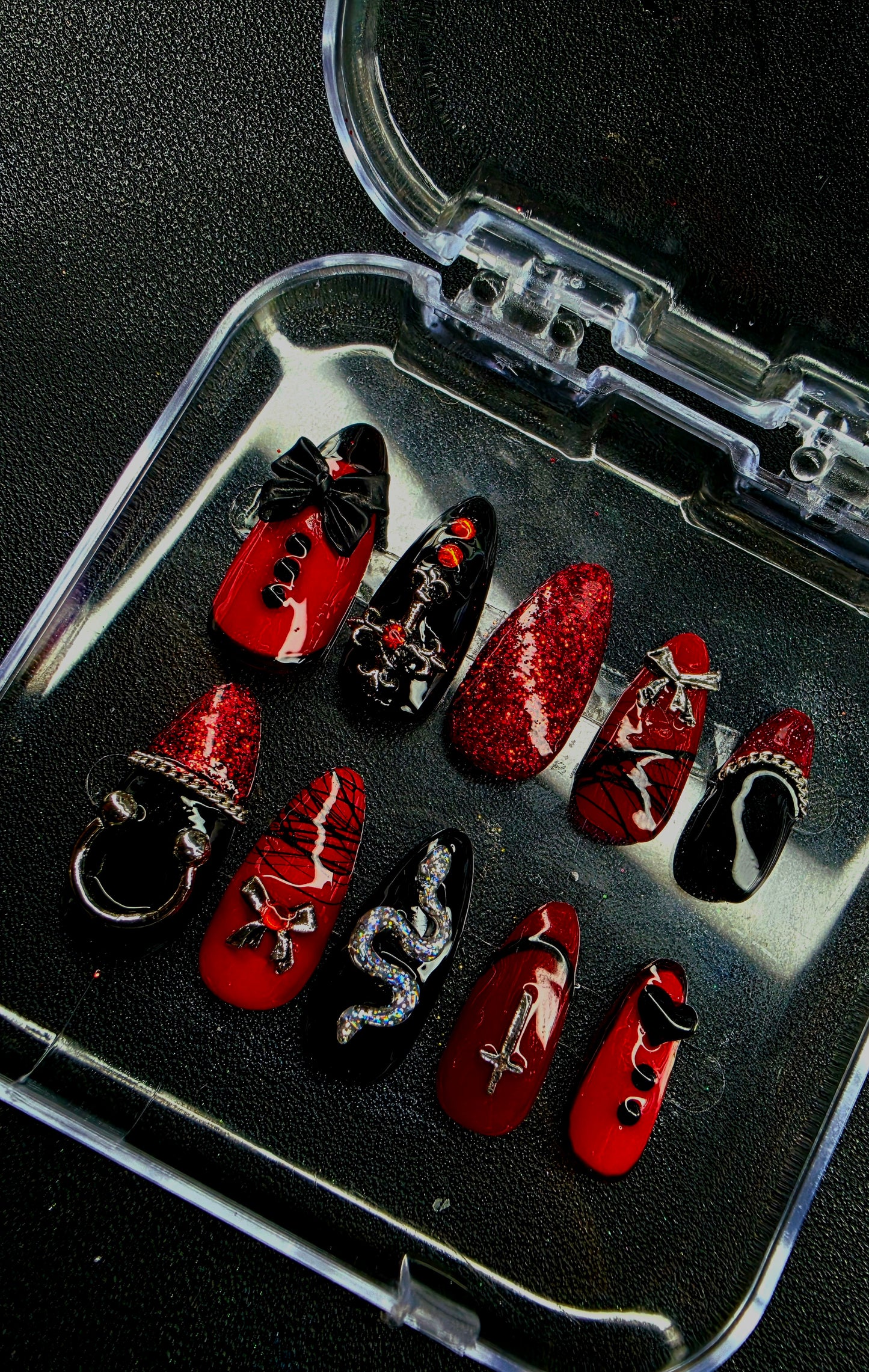 Hand crafted Press on nails (Copy)