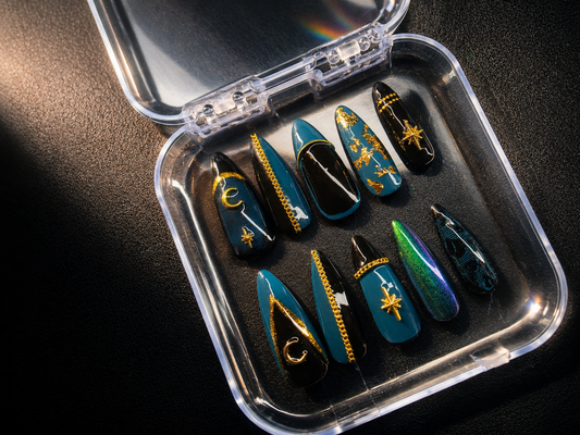 Hand crafted Press on nails