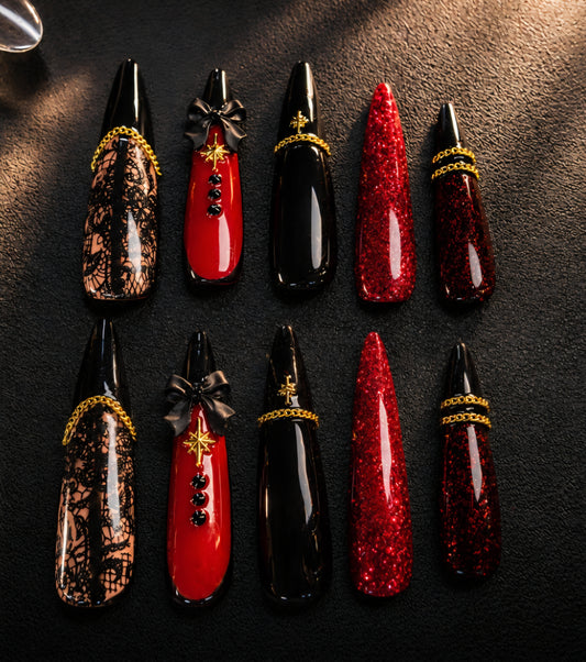 Hand crafted Press on nails (Copy 2)