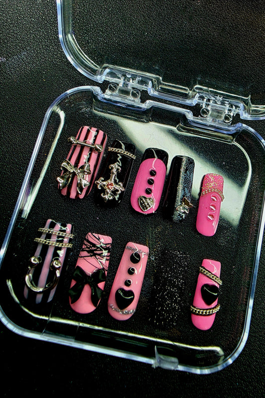 Hand crafted Press on nails (Copy 3)